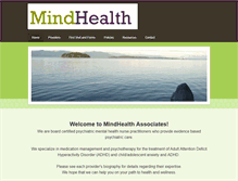 Tablet Screenshot of mindhealth.us